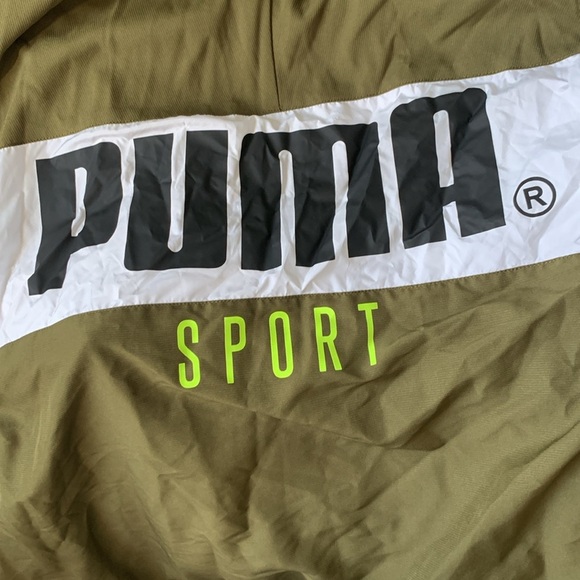 Puma Sport Olive TFS track jacket - Picture 4 of 6